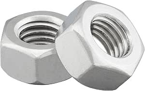 صواميل سداسية قياسية (Hex Nuts)